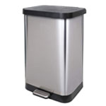 Glad Stainless Steel Step Trash