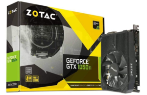 Zotac GeForce GTX 1050 Ti Gaming Card
