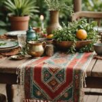 gorgeous handmade macram runner
